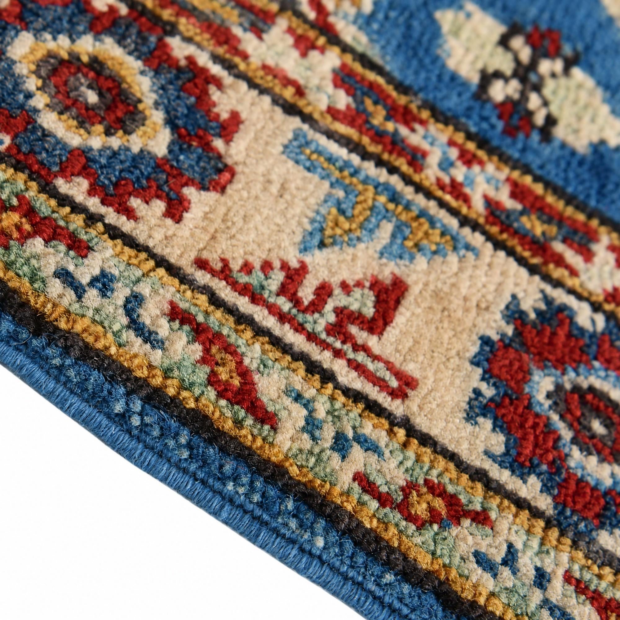 60cm x 95cm Hand Knotted Kazak Rug