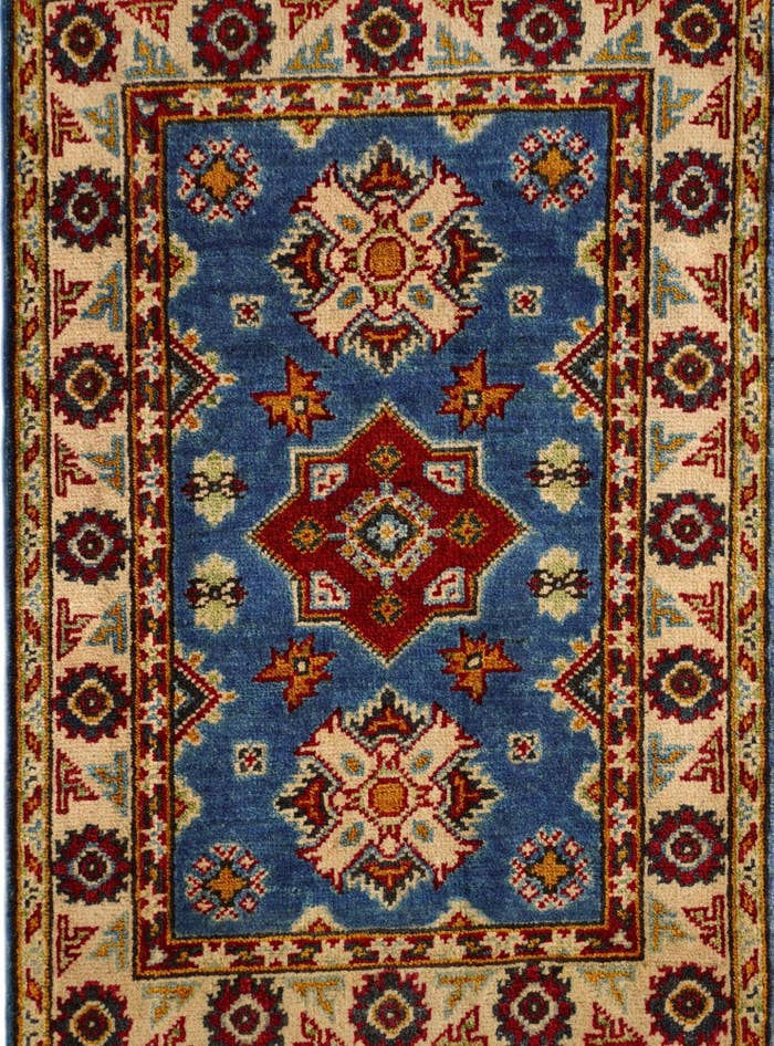 Detail image of 2' x 3' 1 Hand Knotted Kazak Rug