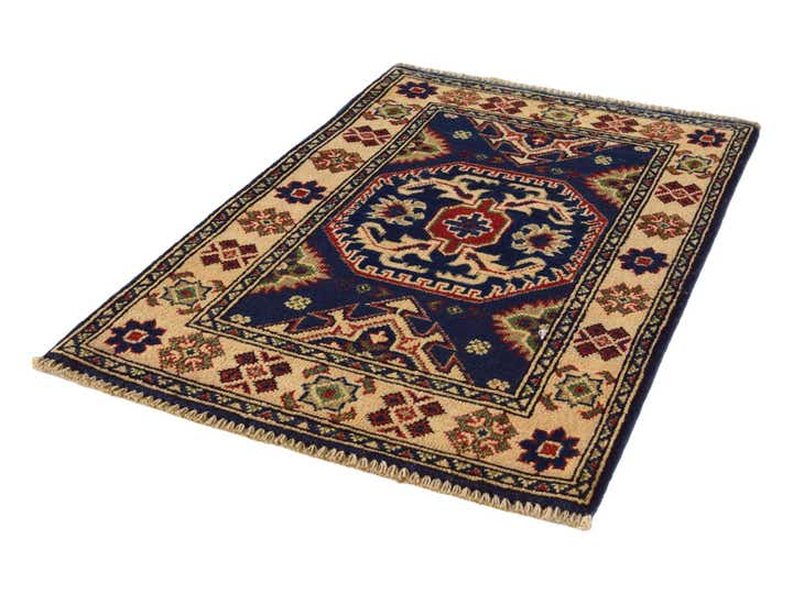 2' x 3' 1 Hand Knotted Kazak Rug