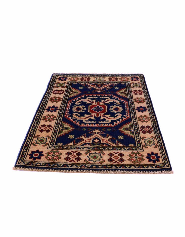 Detail image of 2' x 3' 1 Hand Knotted Kazak Rug