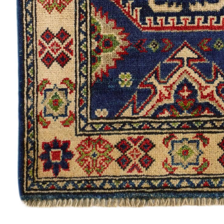 Detail image of 2' x 3' 1 Hand Knotted Kazak Rug