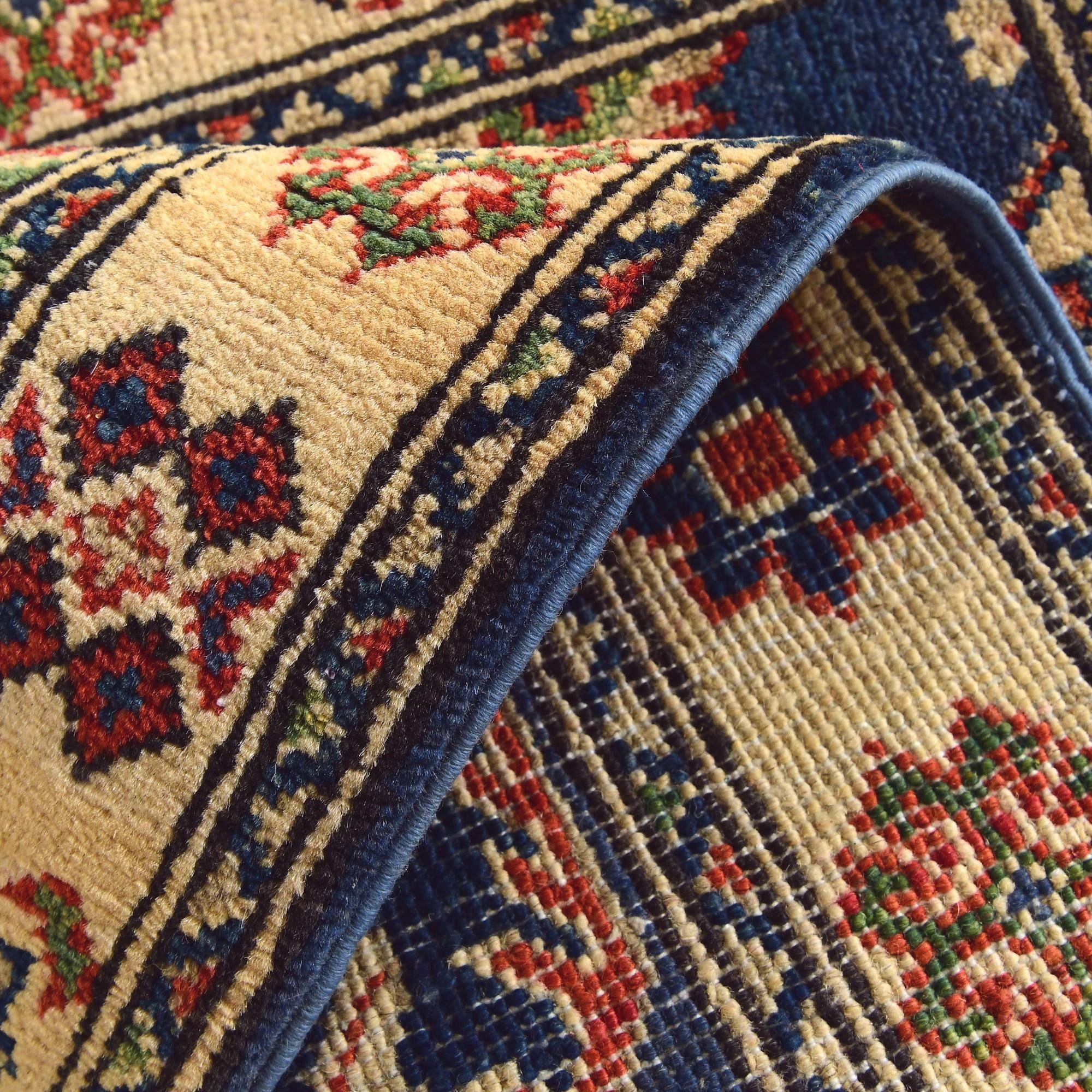2' x 3' 1 Hand Knotted Kazak Rug