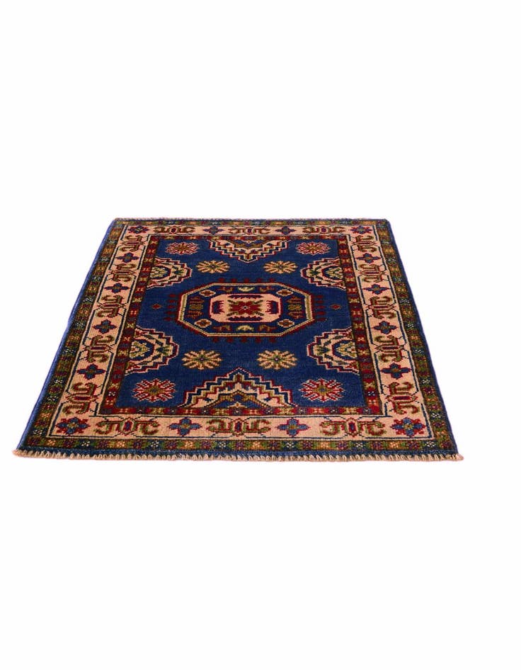 Detail image of 2' 1 x 2' 10 Hand Knotted Kazak Rug