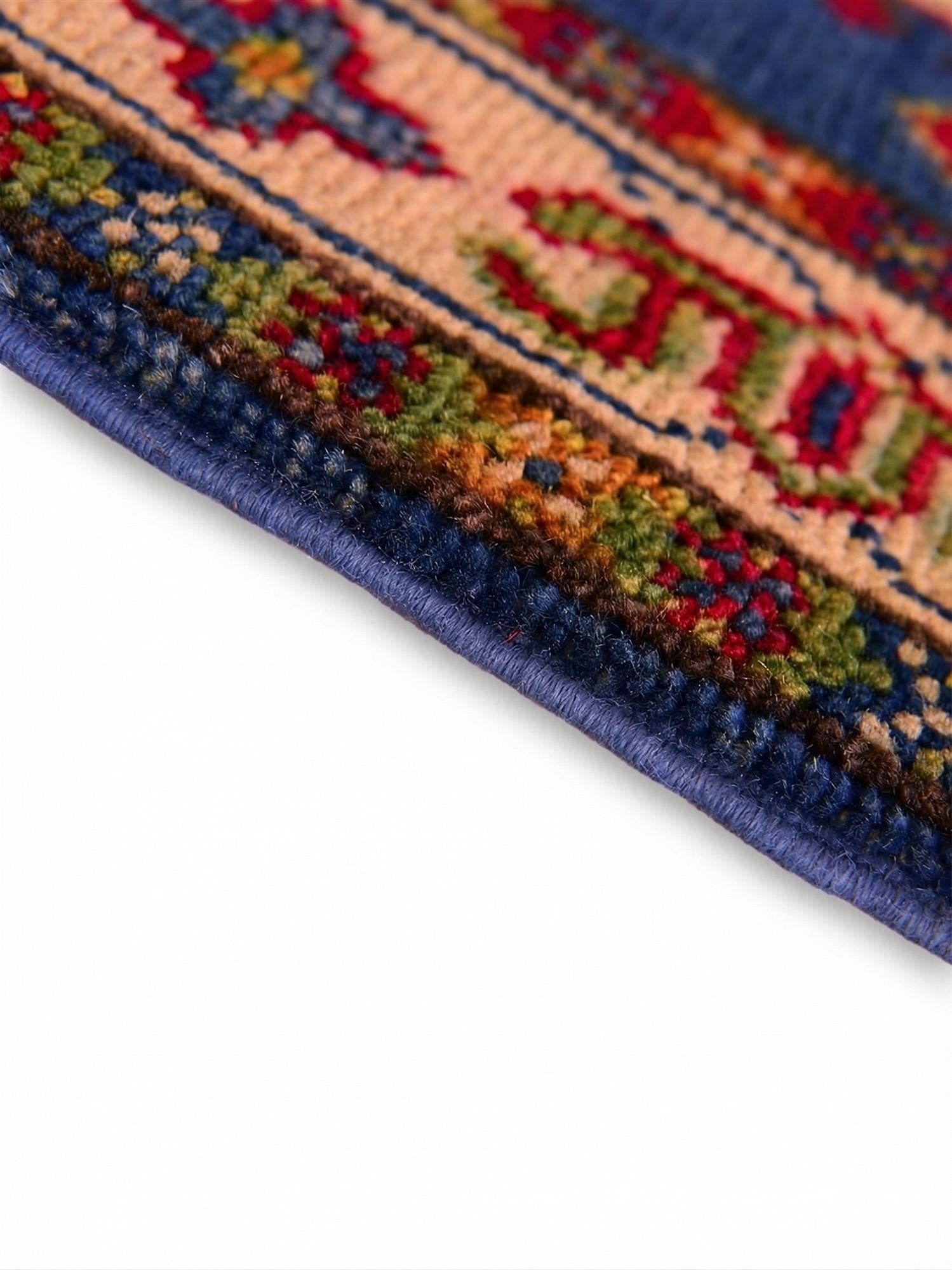 Detail image 8 of 12: 2' 1 x 2' 10 Hand Knotted Kazak Rug