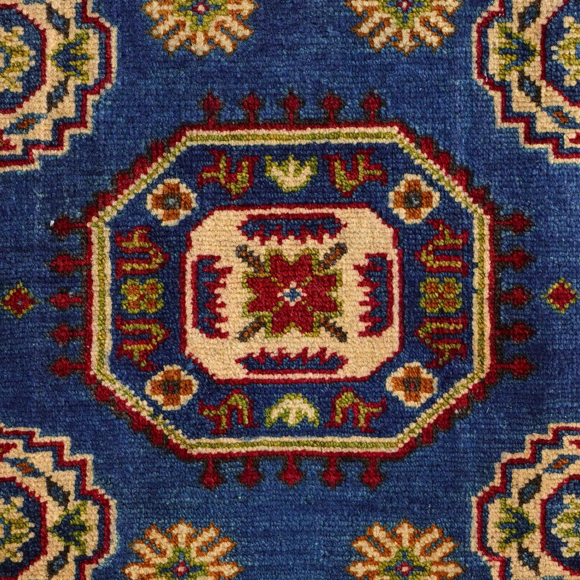 Detail image 11 of 12: 2' 1 x 2' 10 Hand Knotted Kazak Rug