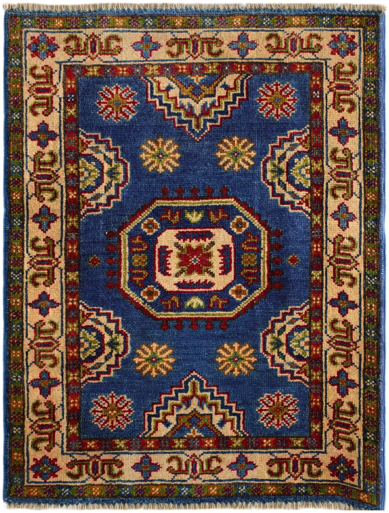 2' 1 x 2' 10 Hand Knotted Kazak Rug