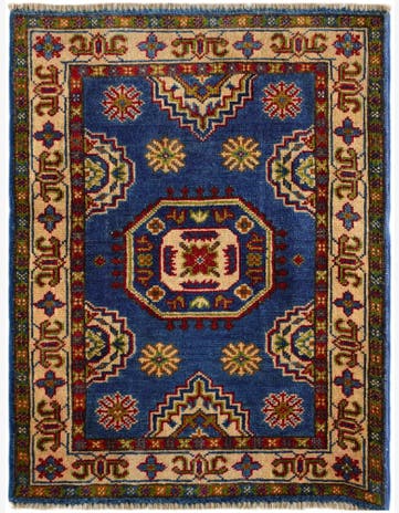 2' 1 x 2' 10 Hand Knotted Kazak Rug