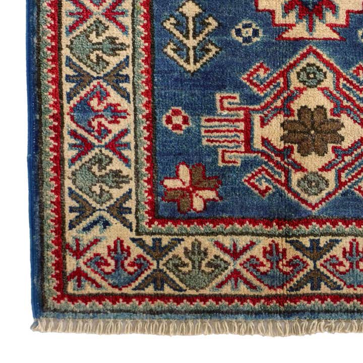 2' x 2' 11 Hand Knotted Kazak Rug