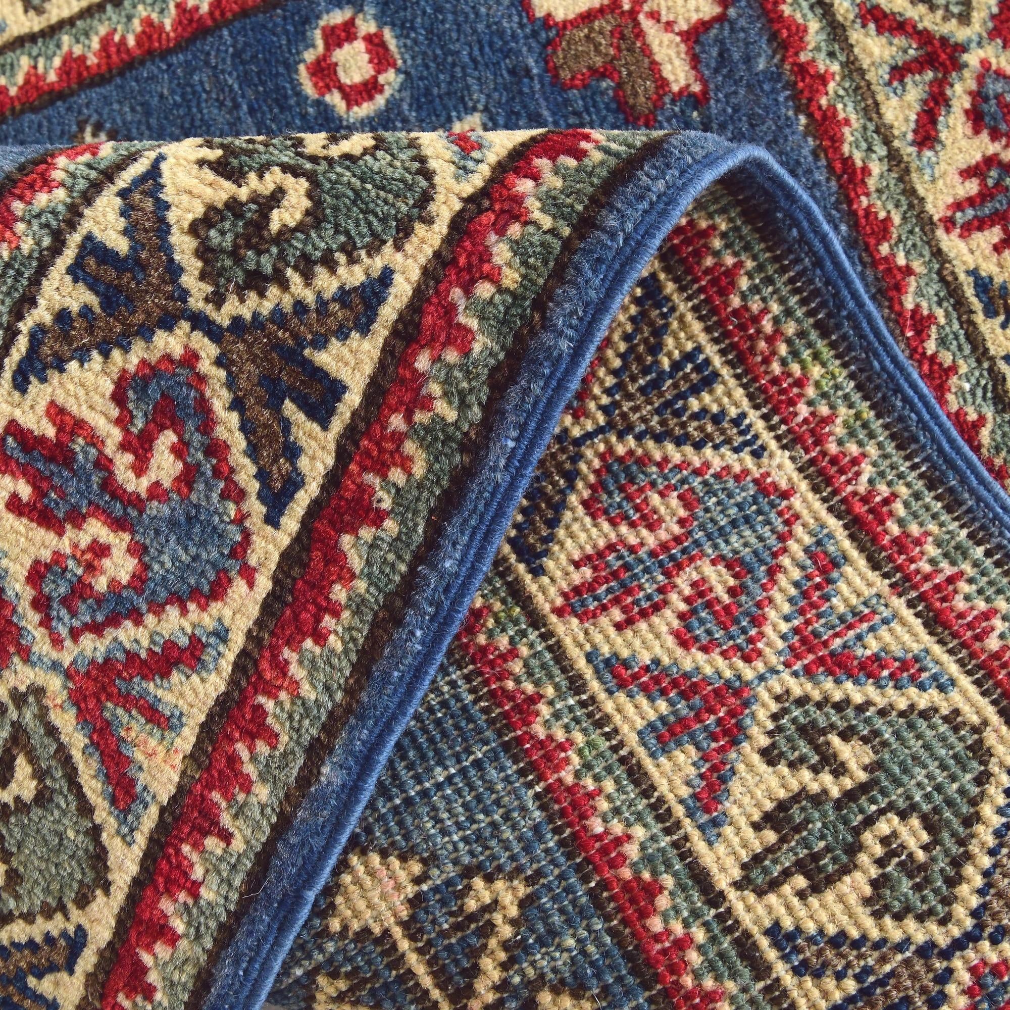 2' x 2' 11 Hand Knotted Kazak Rug