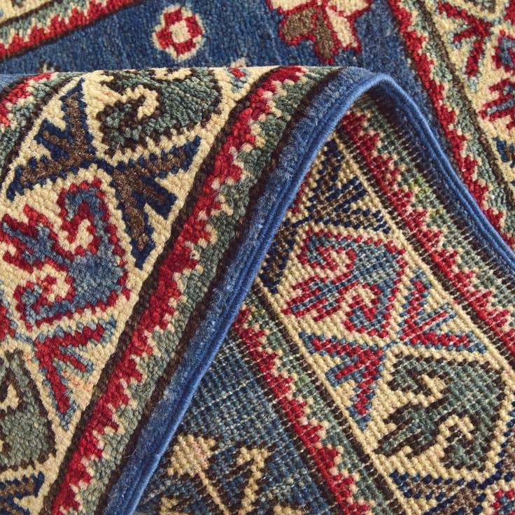 Detail image of 2' x 2' 11 Hand Knotted Kazak Rug