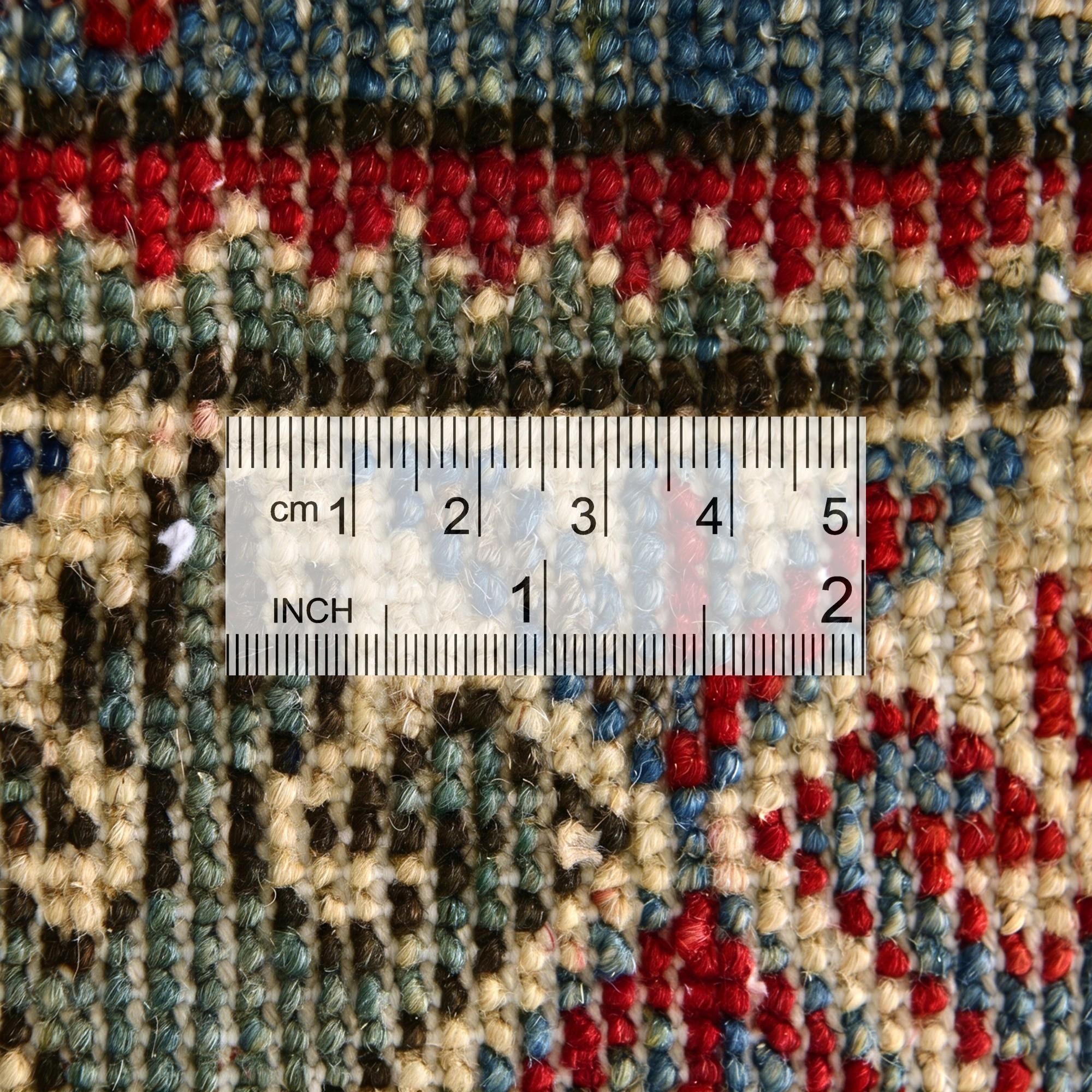 2' x 2' 11 Hand Knotted Kazak Rug