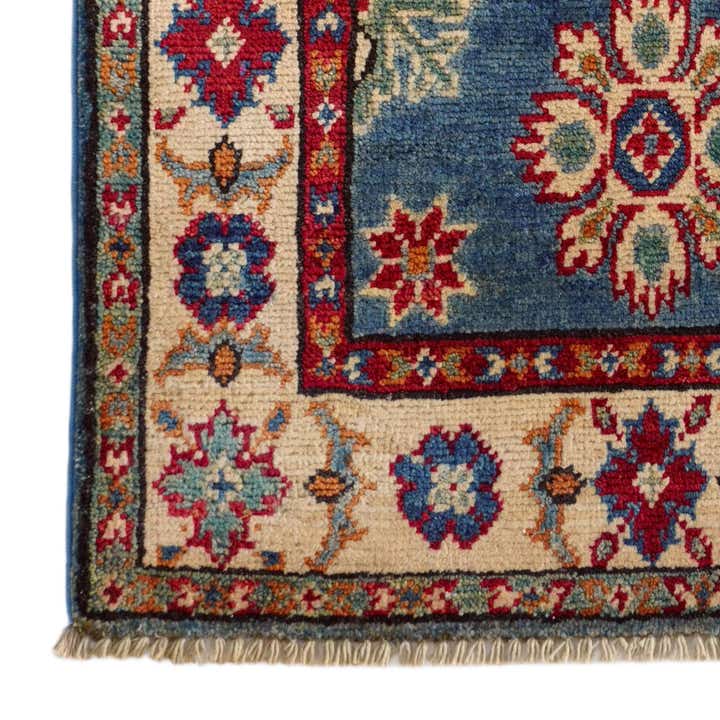 2' x 3' 3 Hand Knotted Kazak Rug