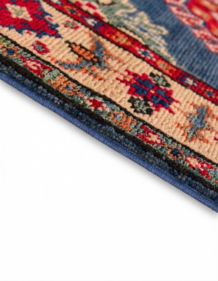 Detail image of 2' x 3' 3 Hand Knotted Kazak Rug