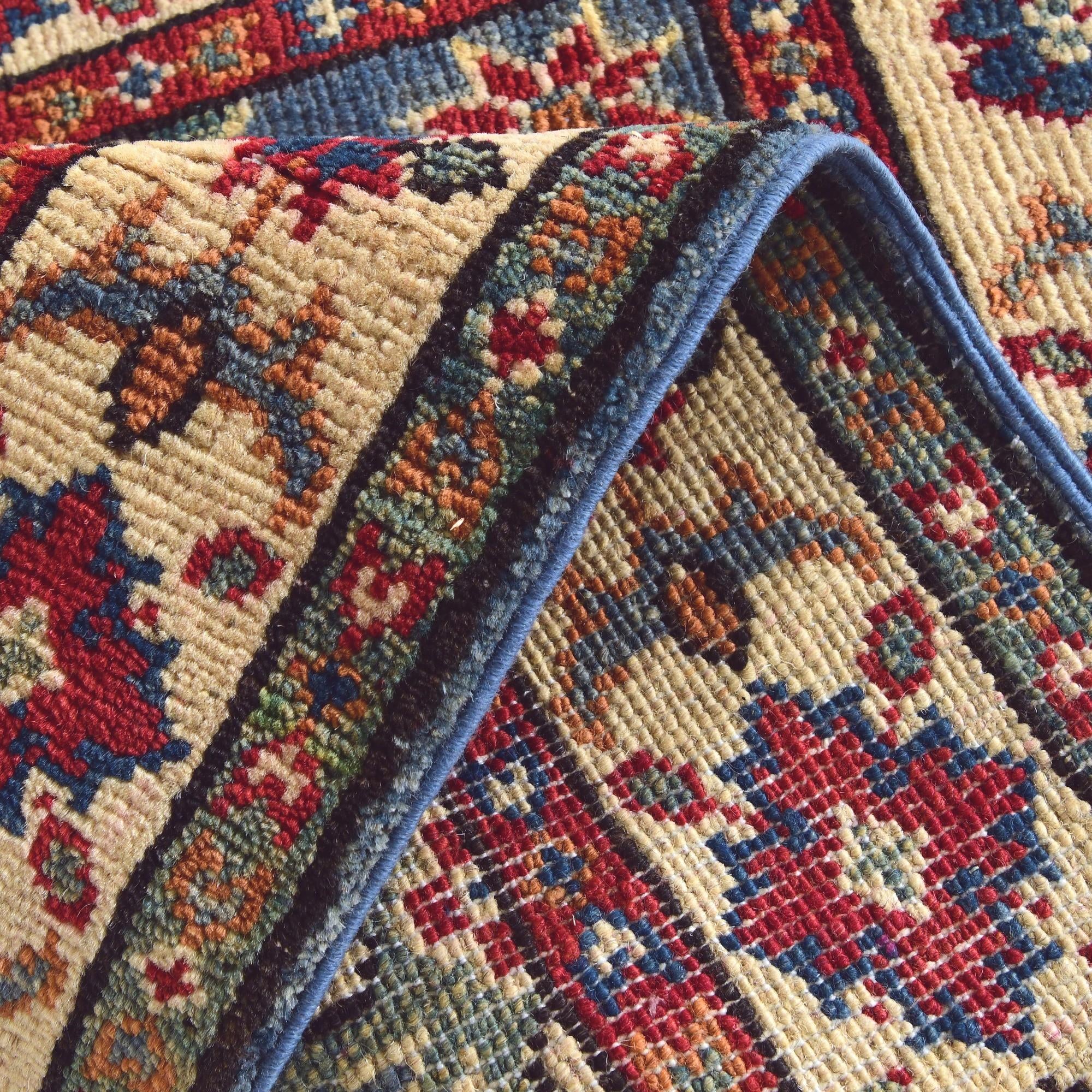 2' x 3' 3 Hand Knotted Kazak Rug