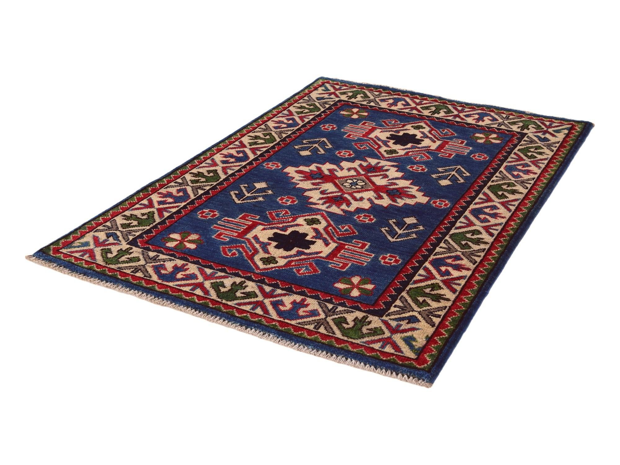 2' 9 x 4' 1 Hand Knotted Kazak Rug