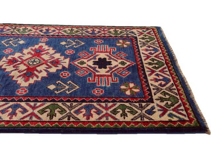 2' 9 x 4' 1 Hand Knotted Kazak Rug