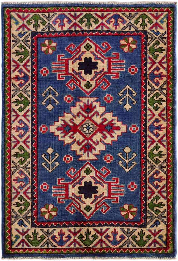 2' 9 x 4' 1 Hand Knotted Kazak Rug