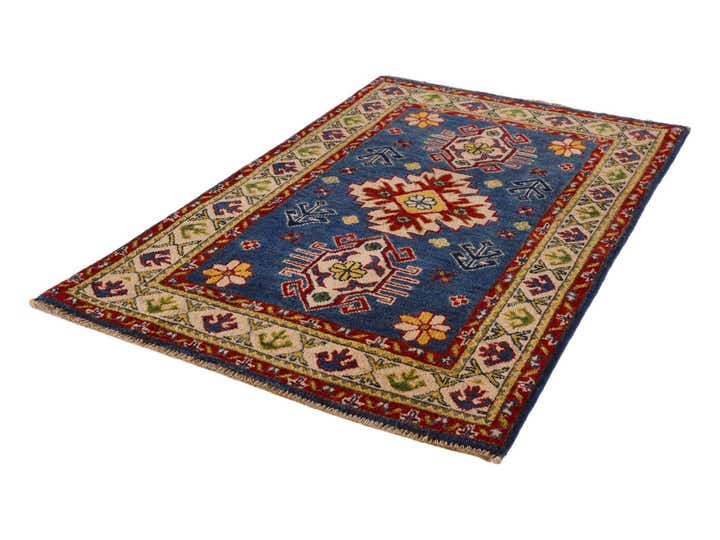 2' 8 x 4' 4 Hand Knotted Kazak Rug