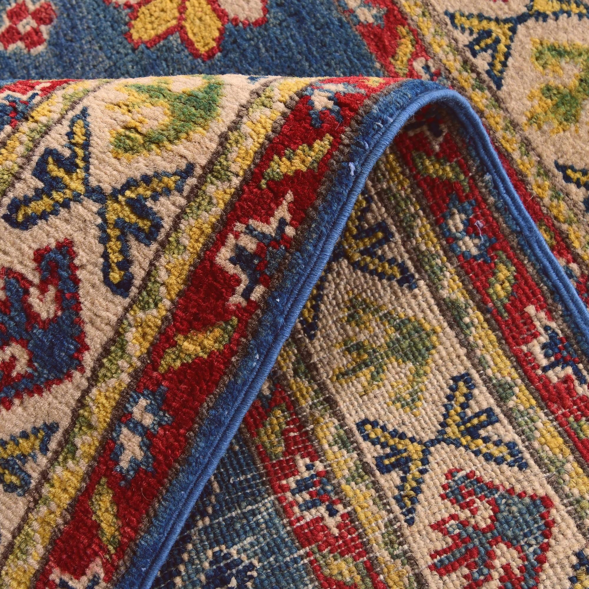 2' 8 x 4' 4 Hand Knotted Kazak Rug