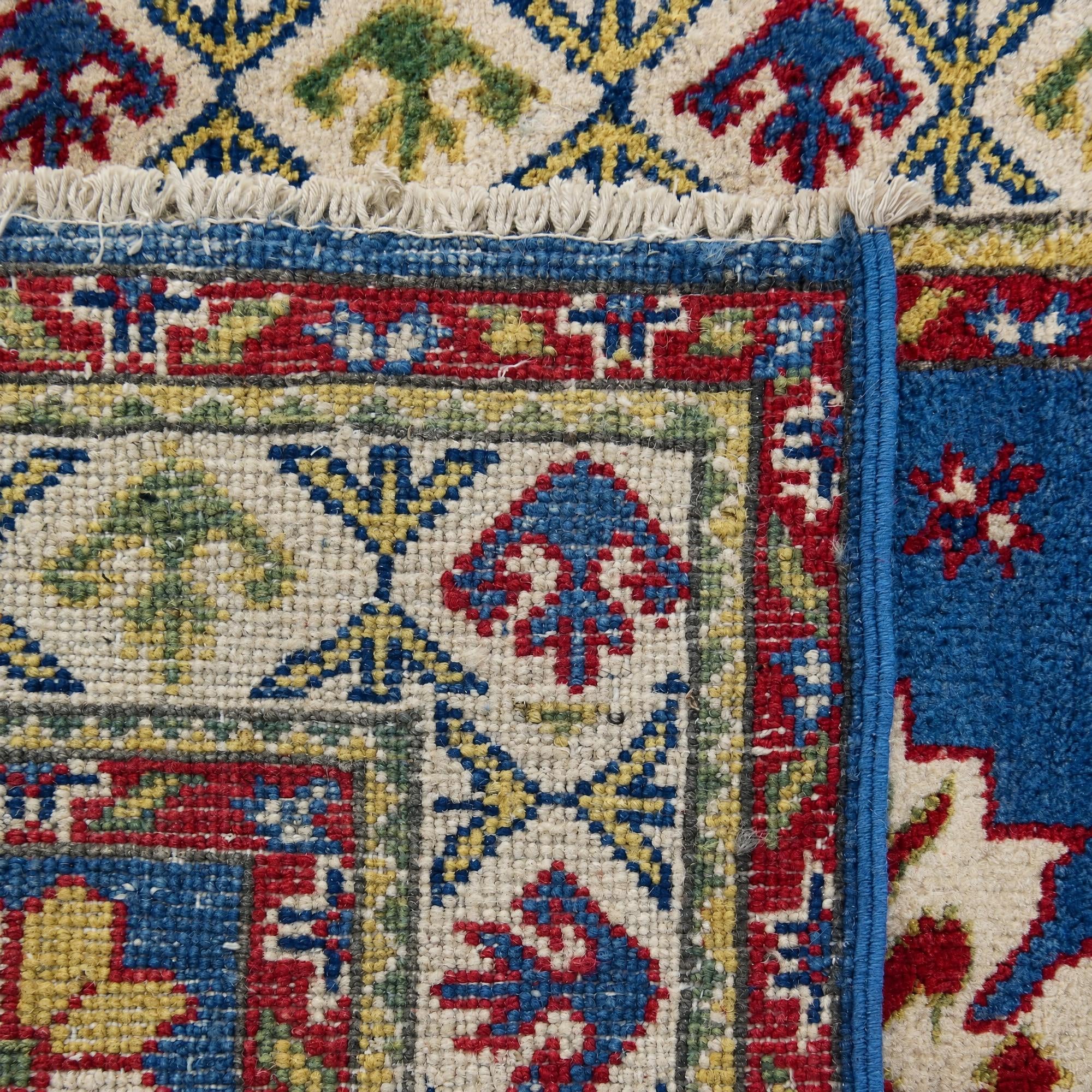 80cm x 130cm Hand Knotted Kazak Rug