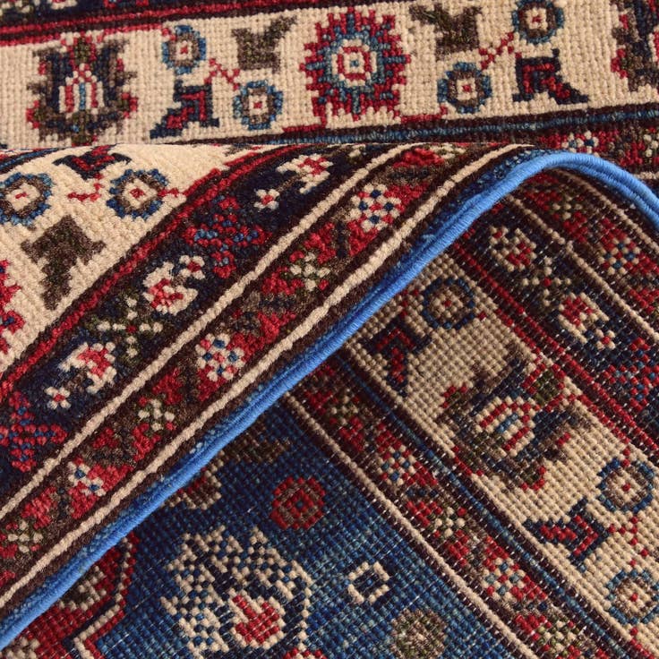 Detail image of 2' 7 x 4' Hand Knotted Kazak Rug