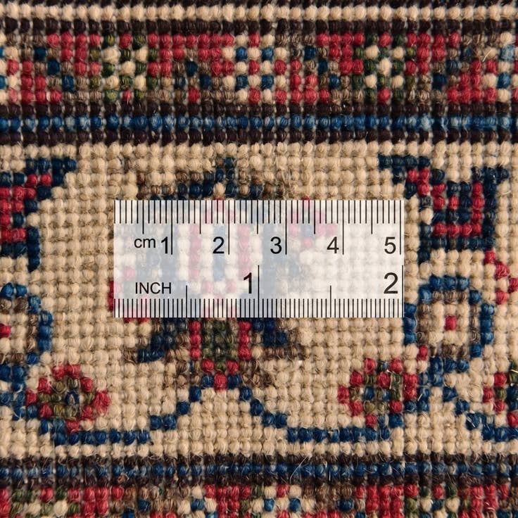 Detail image of 2' 7 x 4' Hand Knotted Kazak Rug