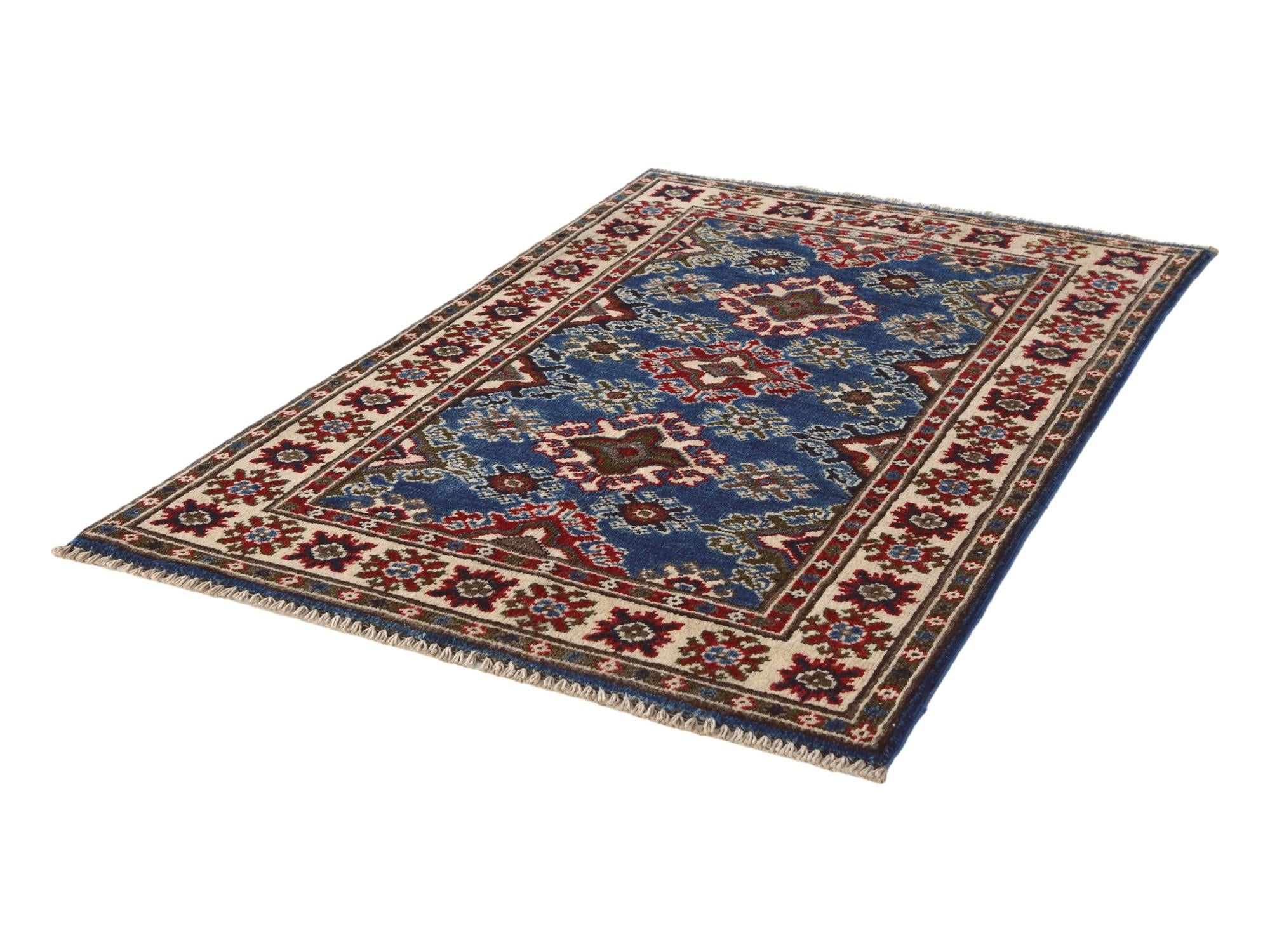 2' 7 x 4' 1 Hand Knotted Kazak Rug