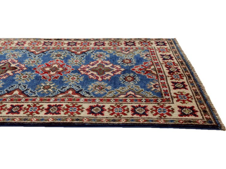Detail image of 2' 7 x 4' 1 Hand Knotted Kazak Rug