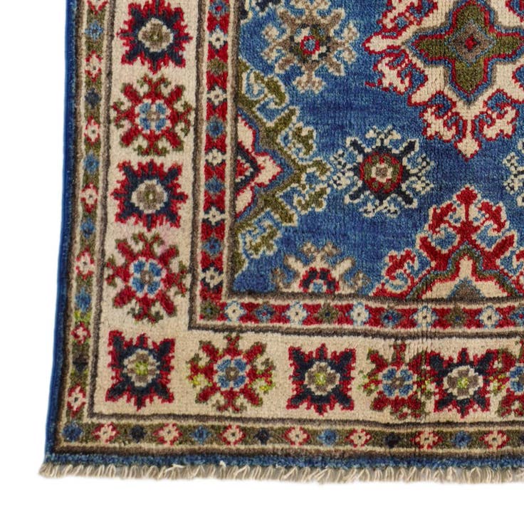 Detail image of 2' 7 x 4' 1 Hand Knotted Kazak Rug