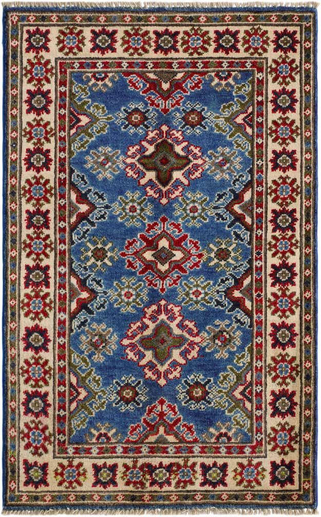 2' 7 x 4' 1 Hand Knotted Kazak Rug