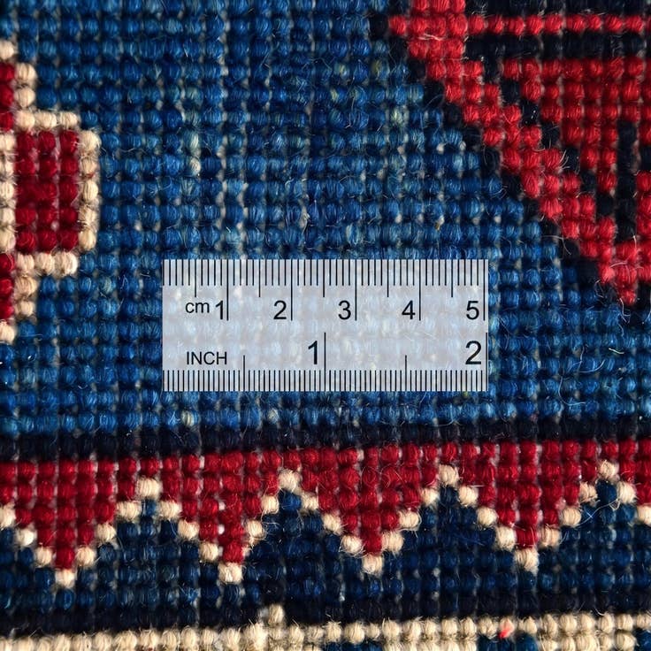 Detail image of 2' 9 x 4' Hand Knotted Kazak Rug
