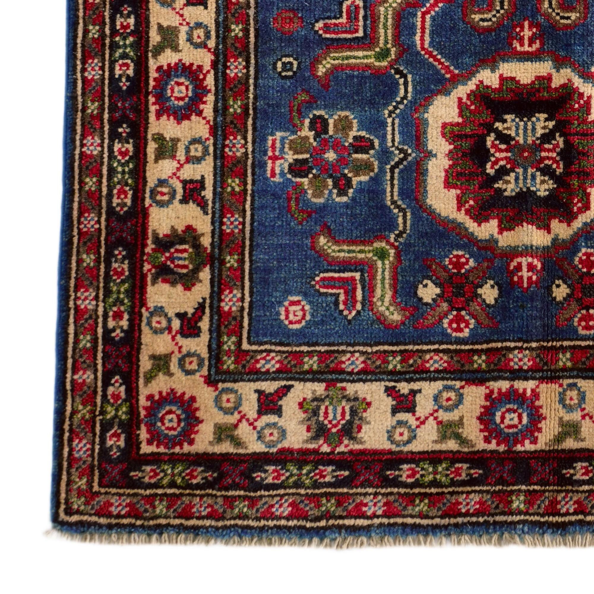 2' 9 x 4' 1 Hand Knotted Kazak Rug