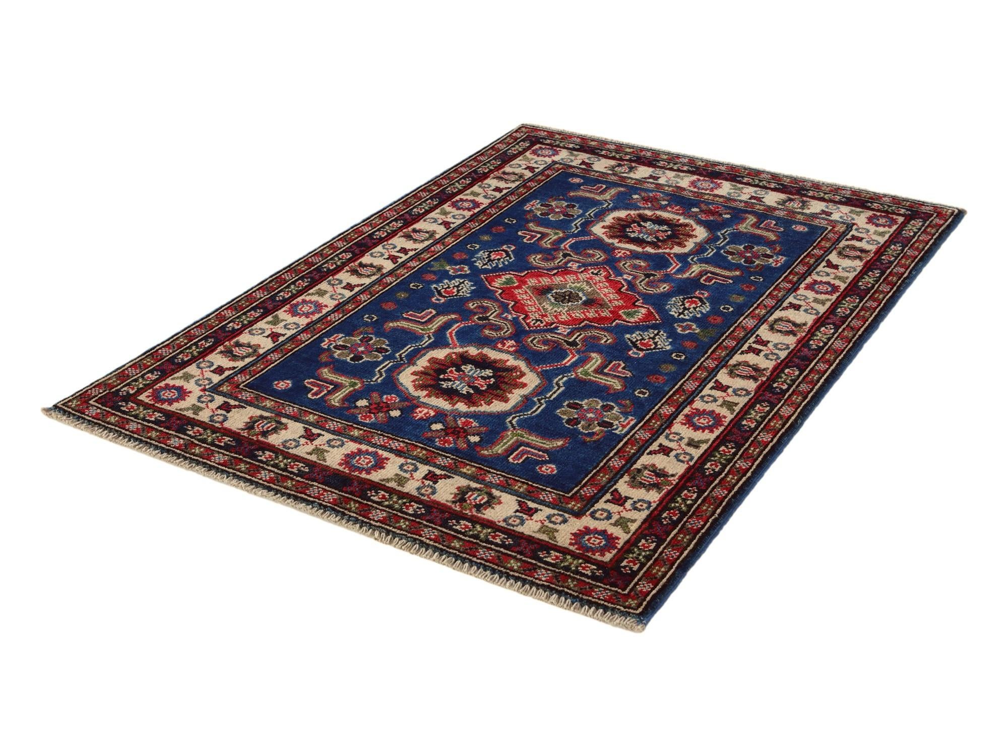 2' 9 x 4' 2 Hand Knotted Kazak Rug