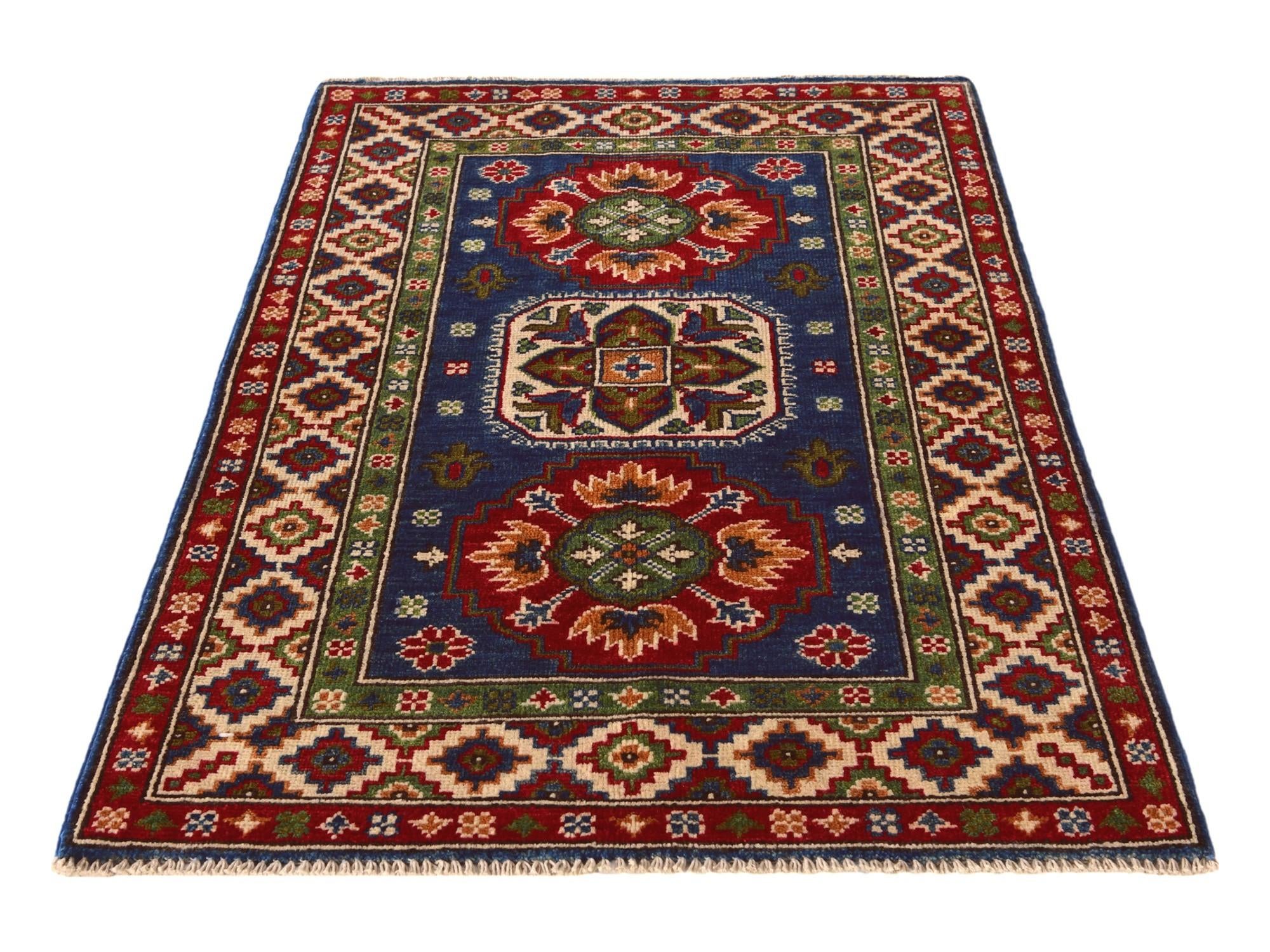 2' 8 x 4' 2 Hand Knotted Kazak Rug