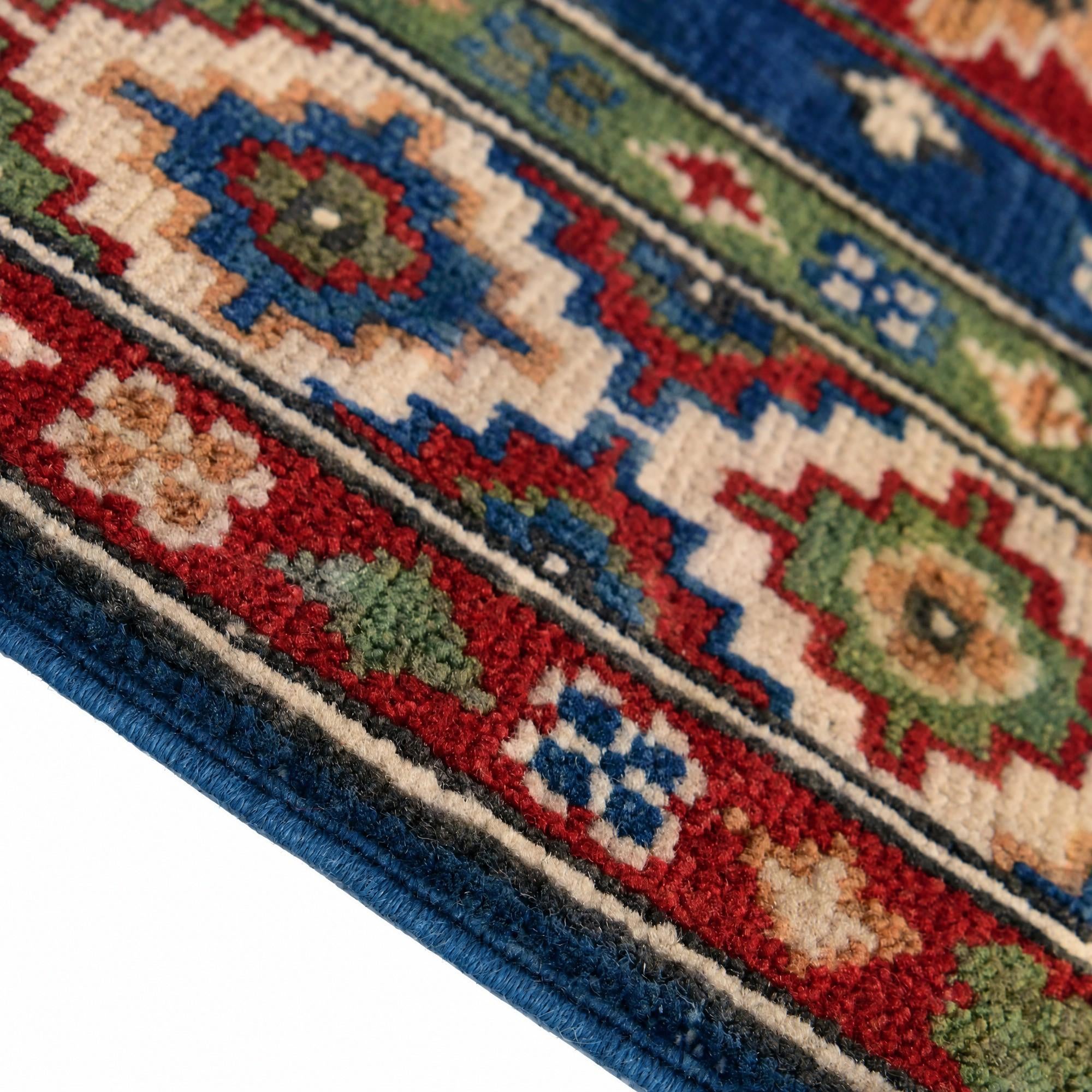 80cm x 125cm Hand Knotted Kazak Rug