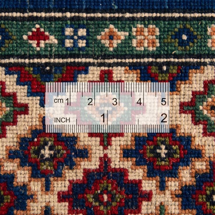 Detail image of 2' 8 x 4' 2 Hand Knotted Kazak Rug