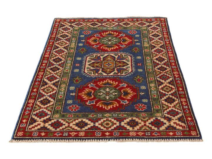 2' 7 x 4' 2 Hand Knotted Kazak Rug