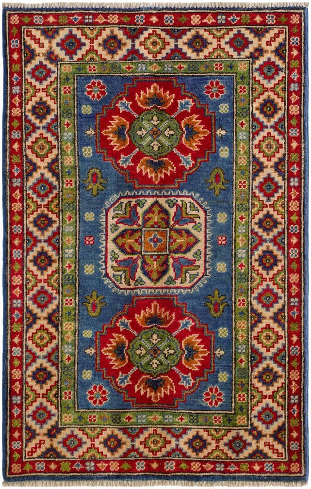 2' 7 x 4' 2 Hand Knotted Kazak Rug