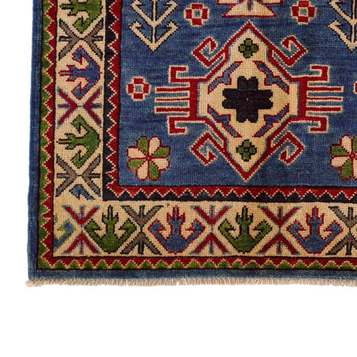 2' 9 x 4' 2 Hand Knotted Kazak Rug