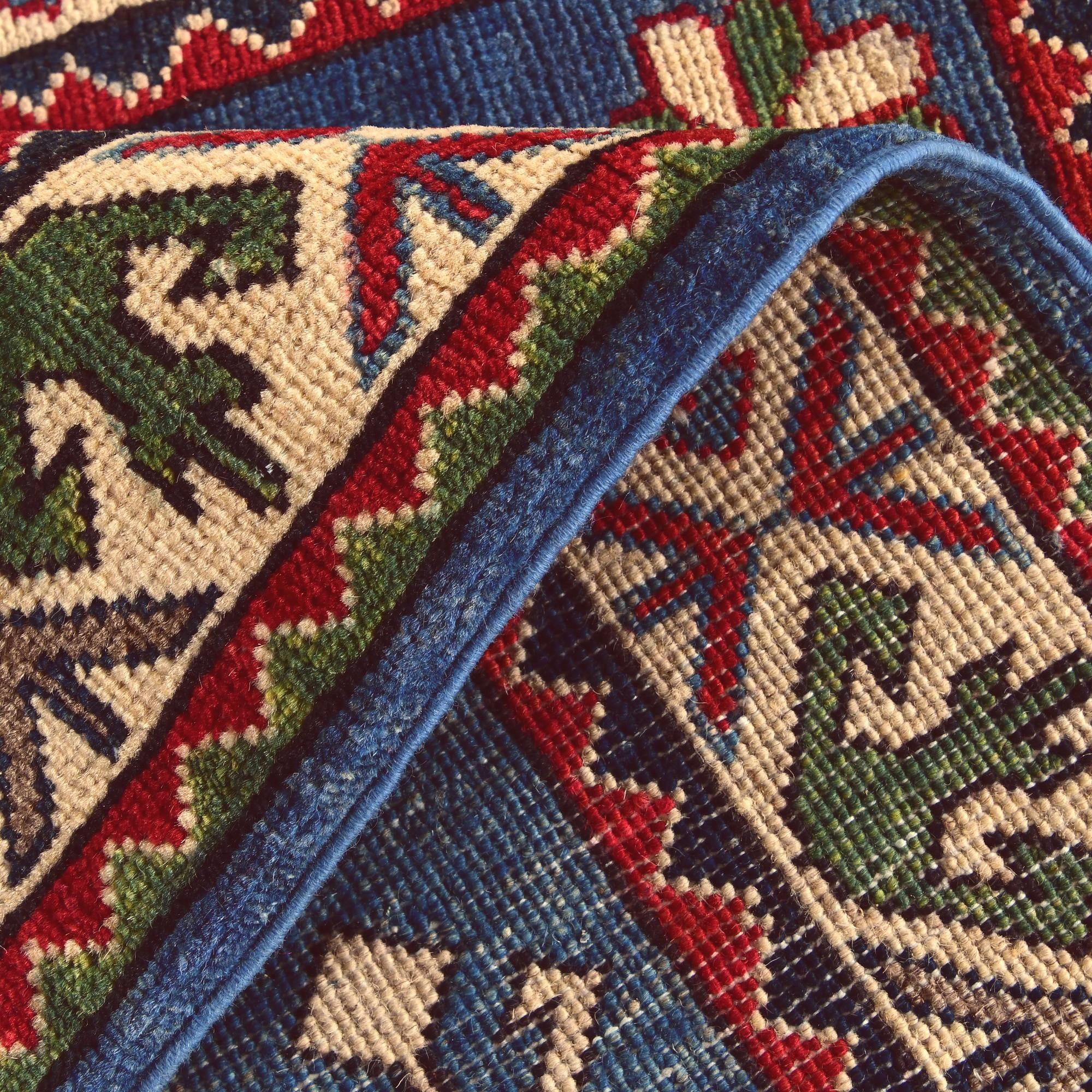 2' 9 x 4' 2 Hand Knotted Kazak Rug