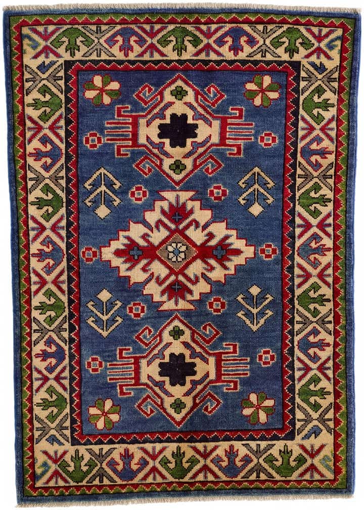 2' 9 x 4' 2 Hand Knotted Kazak Rug
