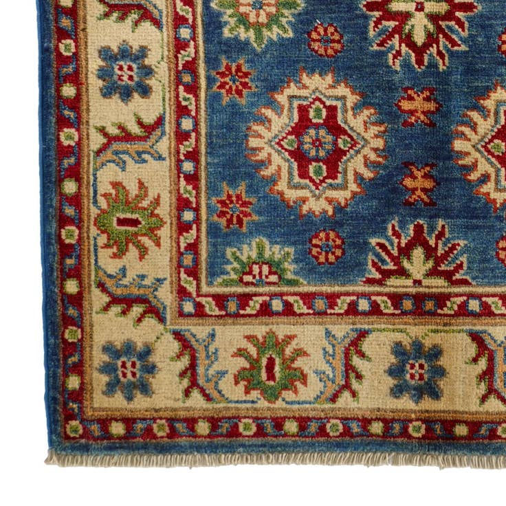 Detail image of 2' 8 x 4' Hand Knotted Kazak Rug