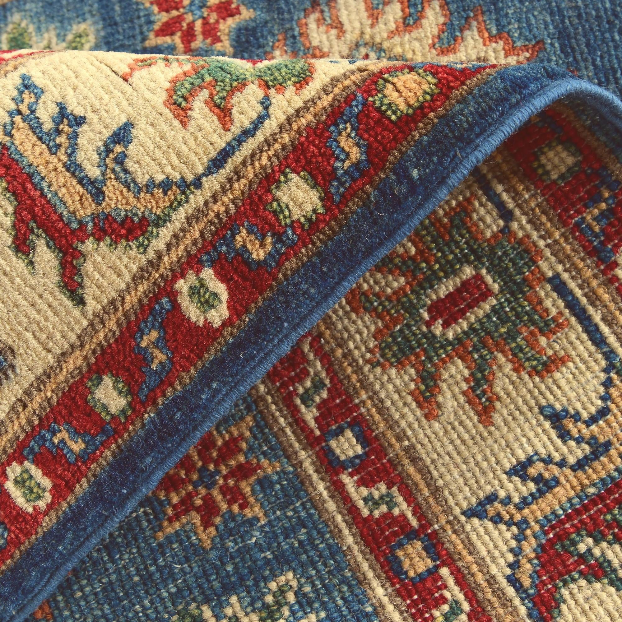 2' 8 x 4' Hand Knotted Kazak Rug