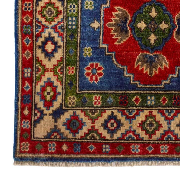 2' 6 x 4' 2 Hand Knotted Kazak Rug