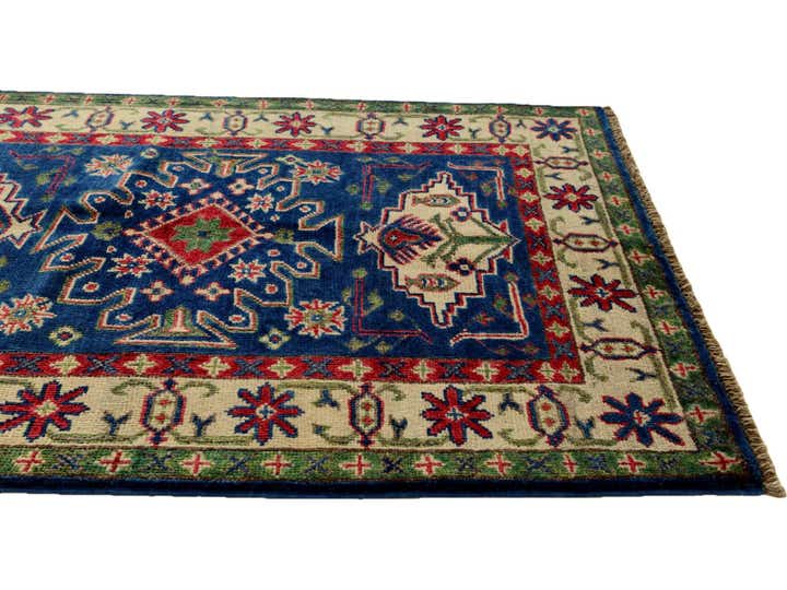 2' 9 x 3' 11 Hand Knotted Kazak Rug
