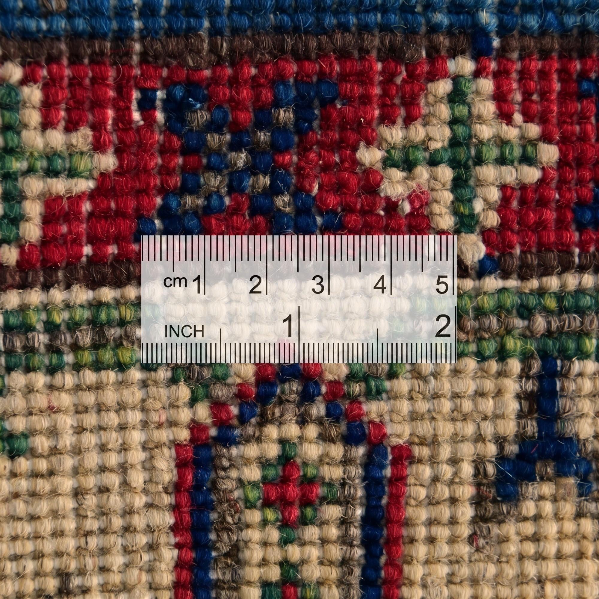 2' 9 x 3' 11 Hand Knotted Kazak Rug