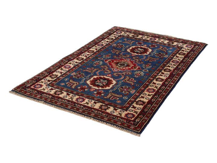 2' 8 x 4' Hand Knotted Kazak Rug