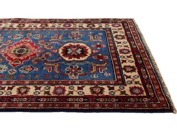 2' 8 x 4' Hand Knotted Kazak Rug