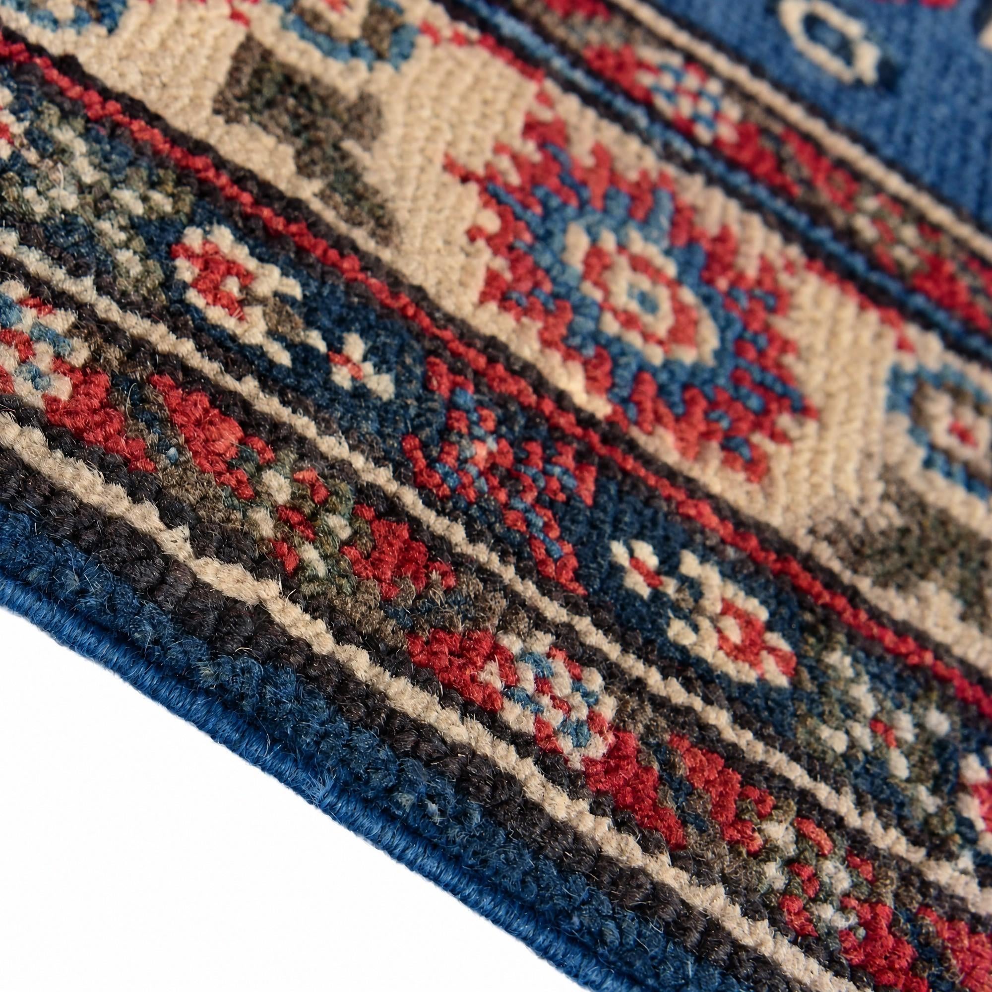 Detail image 8 of 11: 2' 8 x 4' Hand Knotted Kazak Rug
