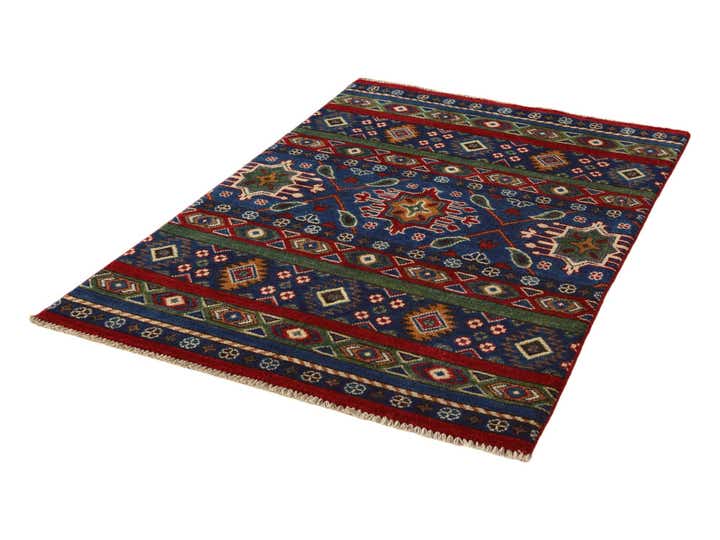 2' 9 x 4' 1 Hand Knotted Kazak Rug